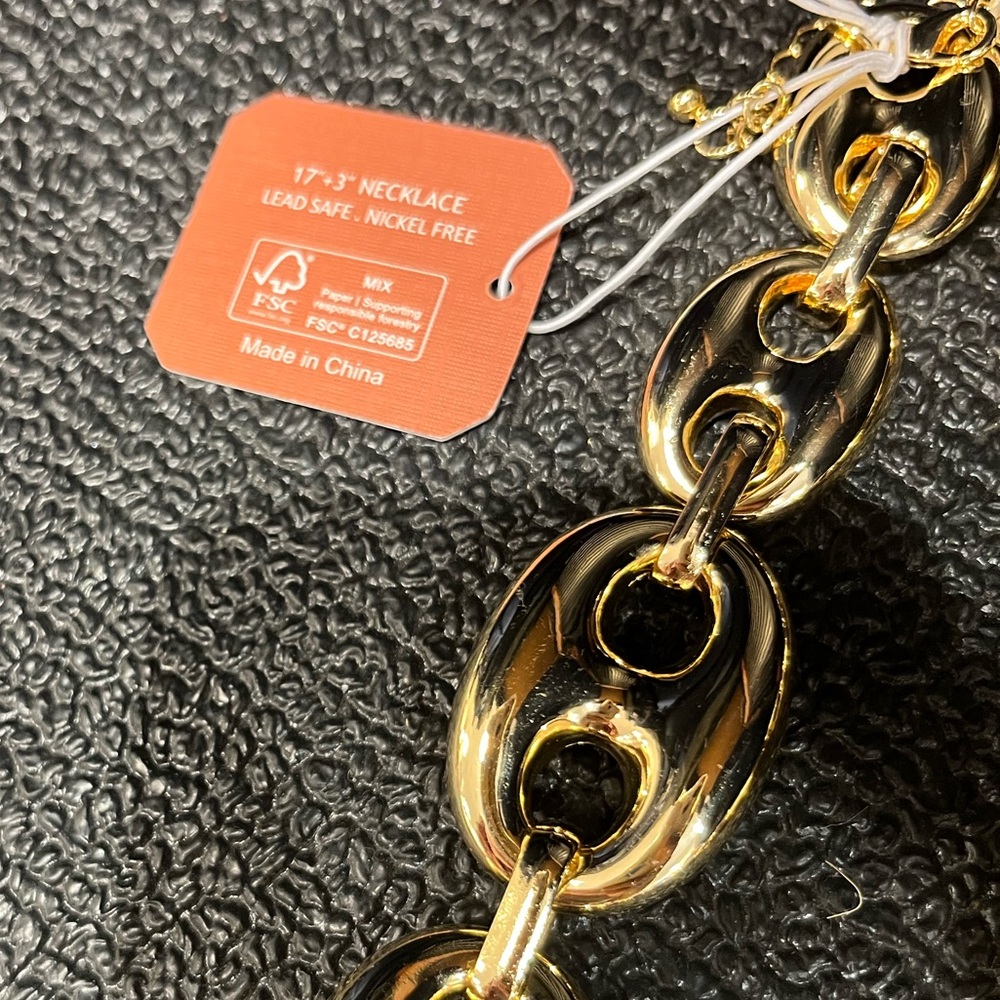 NWT โ๏ธ ๐โ๏ธ Camila Coelho Gorgeous Set of Goldtone Necklace & Bracelet - Picture 14 of 17